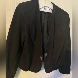 Double D Ranch Wear Genuine Suede Leather Jacket